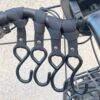 Outdoor solid steel universal front mounted electric vehicle hitch