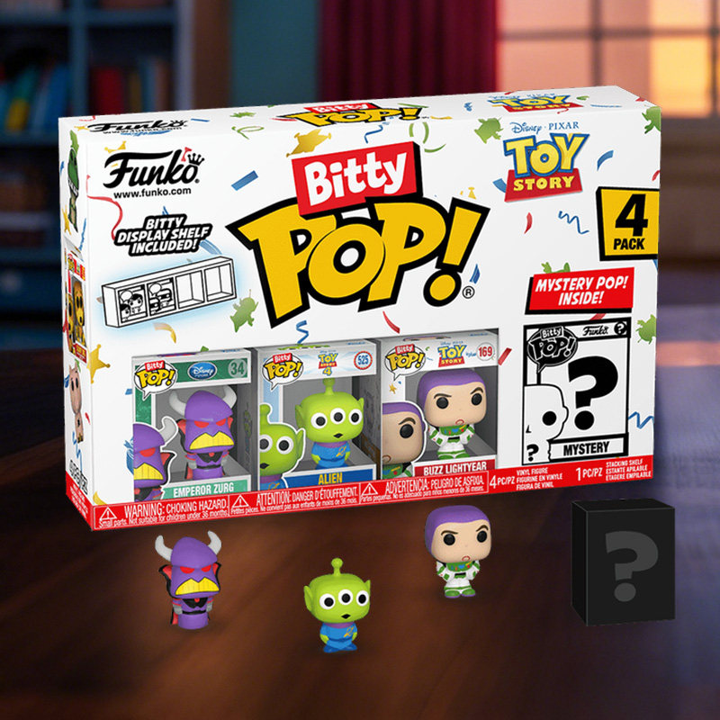 Funko玩具总动员 胡迪 巴斯光年 三眼仔周边萌粒盲盒摆件新年礼物,淘宝优惠券,粉丝福利购,淘宝优惠卷