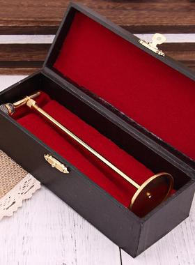 迷你麦克风小话筒模型娃娃乐器小军鼓定音鼓马林巴谱架手风琴摆件