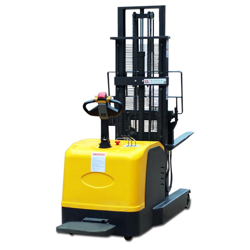 厂家直销1.5吨前移式电动堆高车自动升高铲车无腿叉车电动堆垛机 - 图3