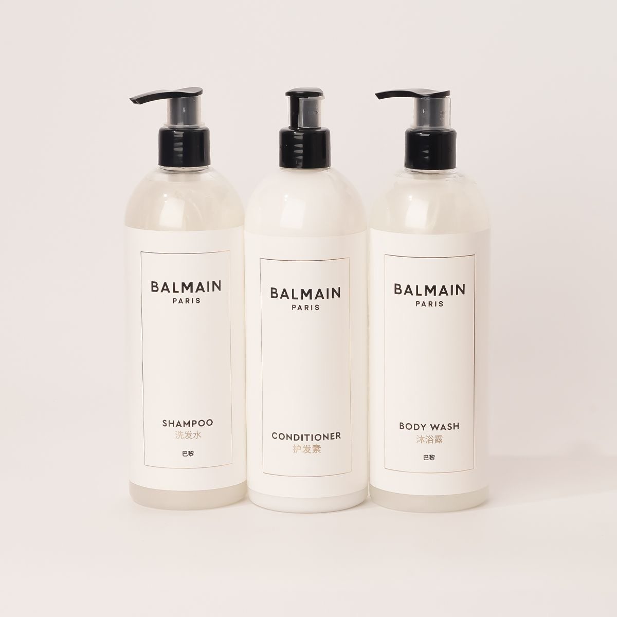 君悦酒店同款BALMAIN巴尔曼酒店线洗发水护发素沐浴露润肤乳475ml,淘宝优惠券,粉丝福利购,淘宝优惠卷