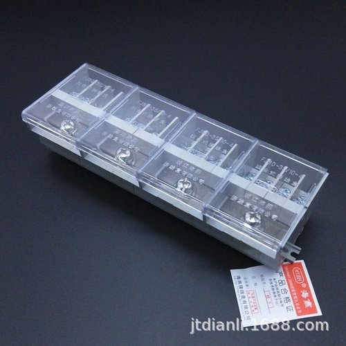 海燕 4进32出导轨式接线端子FJ6D-35/10-4/N四进三十二出分线端子 - 图2