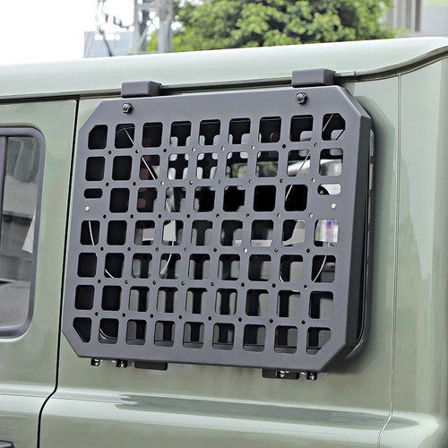 适用24-25款北汽212T01改装后侧窗机甲网折叠拓展架越野升级配件 - 图2