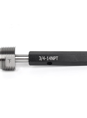 NPT锥管螺纹塞规通止规60度牙规NPT1/16 1/8 1/4 3/8 1/2 3/4 1寸