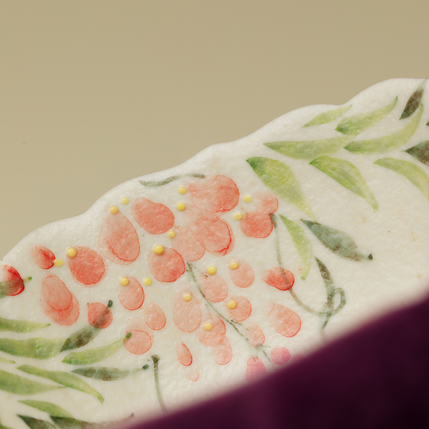 梵汝霉粉手绘紫藤鱼戏花口主人杯焦糖釉下彩茶盏茶杯复古功夫茶具,淘宝优惠券,粉丝福利购,淘宝优惠卷