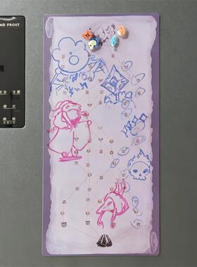 杀戮尖塔2留言板冰箱贴可擦写