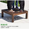 Outdoor anticorrosive wood floor terrace assembly
