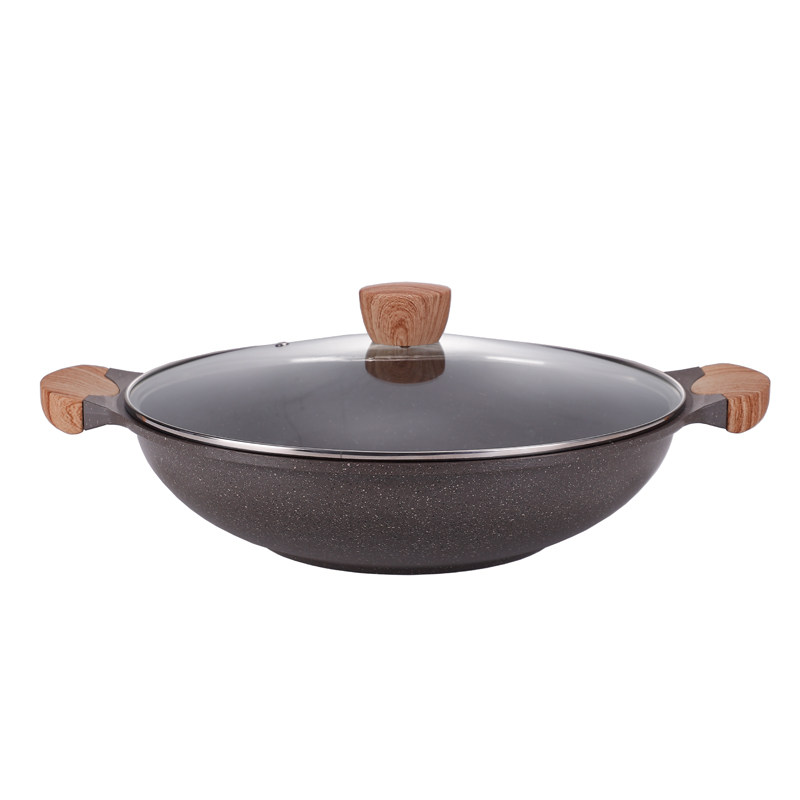 麦饭石不粘浅汤锅鱼头火锅水煮鱼锅焖锅双耳不粘炒锅干锅锅红汤锅,淘宝优惠券,粉丝福利购,淘宝优惠卷