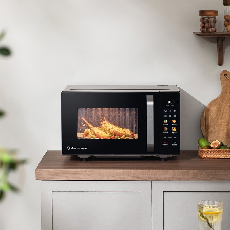 The government subsidizes Midea's inverter flat-panel microwave oven, household first-class energy-efficiency oven and steamer, three-in-one new model C30