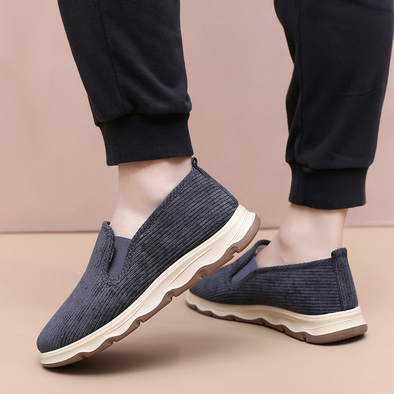 新款老北京布鞋男棉鞋羊毛加厚加绒保暖舒适中老年软底防滑爸爸鞋,淘宝优惠券,粉丝福利购,淘宝优惠卷