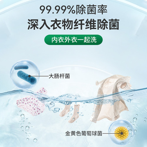 活力28多效衣物除菌液家用2kg清新除霉去异味除菌旗舰店正品 - 图2