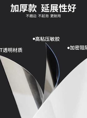 I9AT玻璃柜台透明保护膜防划耐刮自粘烟柜收银台展示柜钢化玻璃防