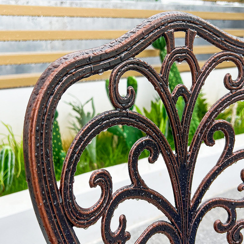 源头工厂户外桌椅庭院铸铝室外花园餐桌压铸休闲阳台别墅圆桌,淘宝优惠券,粉丝福利购,淘宝优惠卷