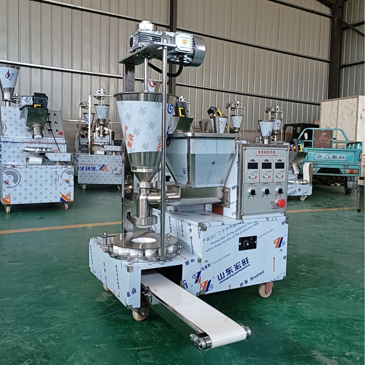 包子机全自动商用小型 全自动包子馒头一体机 包子机小型多钱一台 - 图1