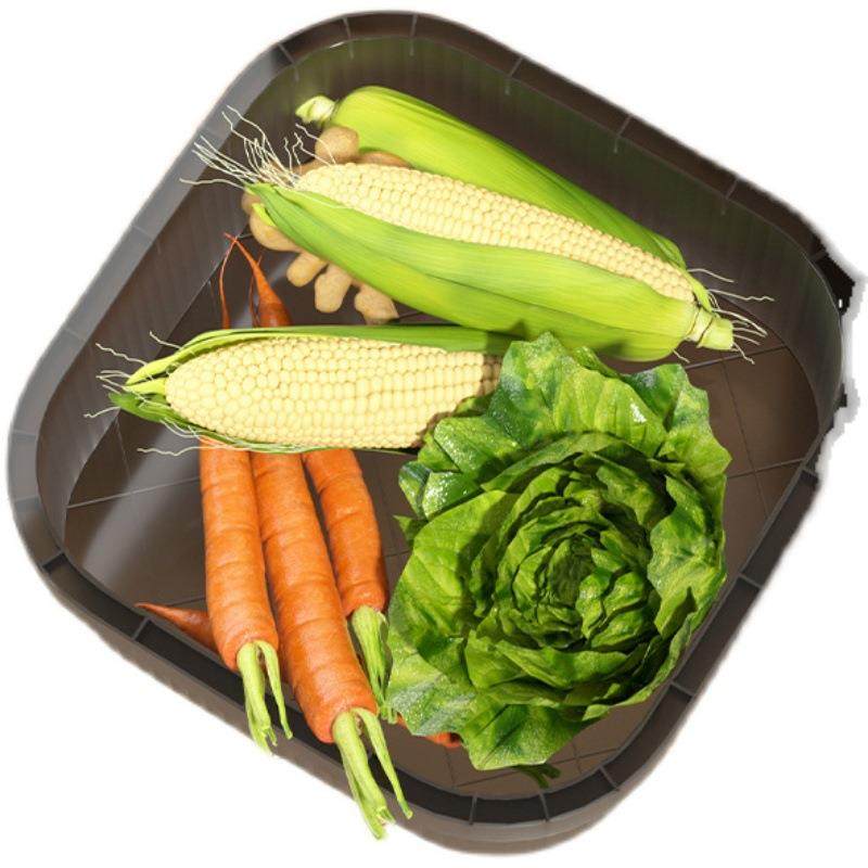 旋转式厨房置物架多功能水果蔬菜落地多层带轮小推车菜篮子收纳架,淘宝优惠券,粉丝福利购,淘宝优惠卷