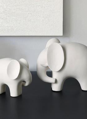 新房大象摆件动物玄关客厅家居办公室桌面电视柜装饰乔迁新居礼物