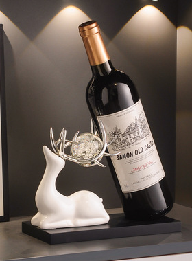 客厅轻奢高档酒柜装饰品家居玄关