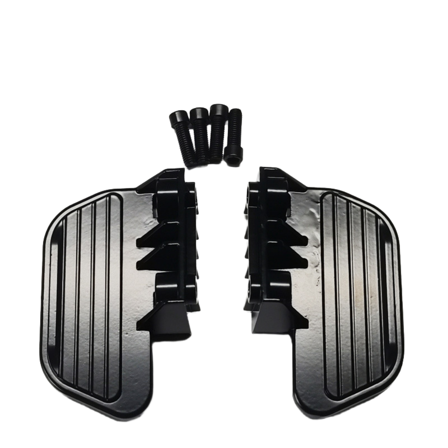 小牛电动车配件脚蹬后座脚踏板铝钛合金搁脚/+后脚踏改装 - 图2