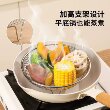 空气炸锅通用不锈钢沥油篮加高悬空油炸控油架家用厨房烧烤网烤架