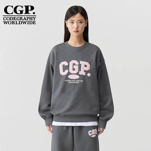 【TXT崔秀彬同款】CODEGRAPHY 24秋冬男女连帽衫卫衣卫裤 - 图1