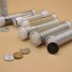1 yuan coin storage tube, cent coin, RMB collection tube, empty box, coin protection box, savings box, change piggy bank