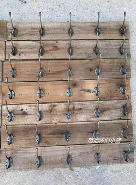 怀旧复古老式挂衣钩墙壁挂钩橱柜装饰复古餐厅服装店试衣间挂钩摆