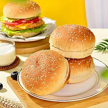 【8个整箱】馋猫觉醒汉堡面包胚[2元优惠券]-寻折猪