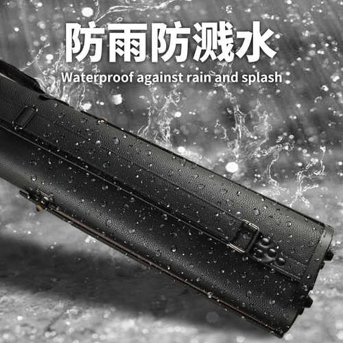 台球杆杆桶1/2杆筒杆袋杆箱九球杆6孔专用便携式台球杆包用品配件 - 图0