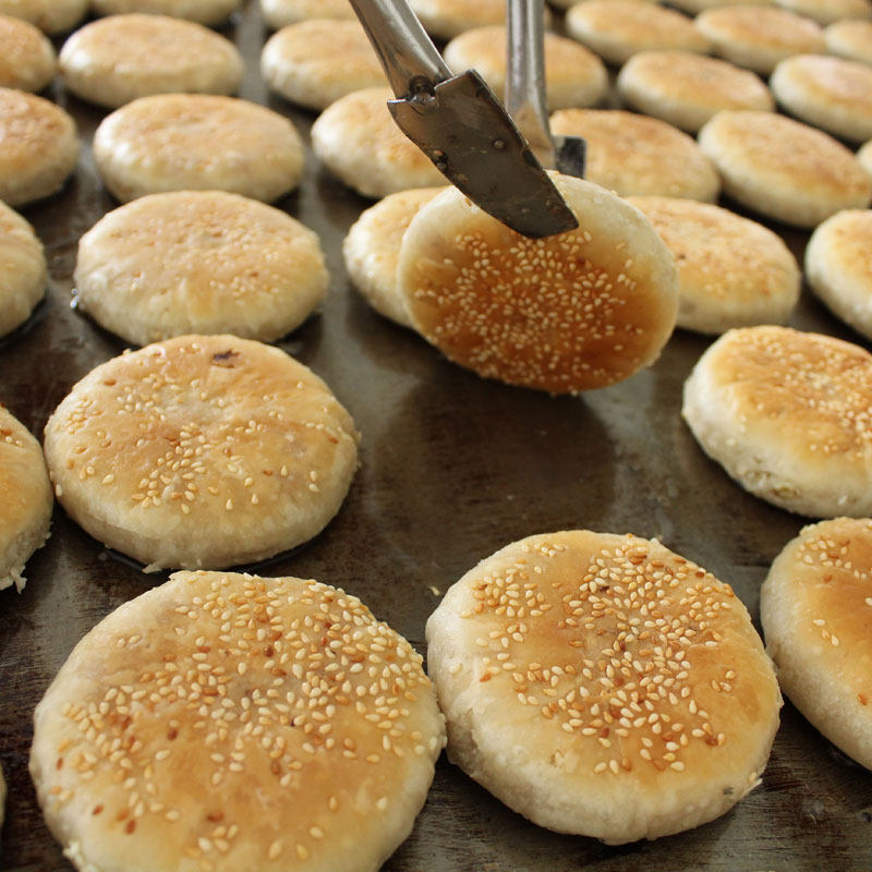 【浦城桂花口味】同栗家现烤板栗饼10枚*30g 盒子装,淘宝优惠券,粉丝福利购,淘宝优惠卷