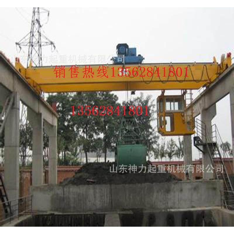 生产订做QZ型电动双梁抓斗起重机5/10/20吨双梁抓斗航吊质优价廉,淘宝优惠券,粉丝福利购,淘宝优惠卷