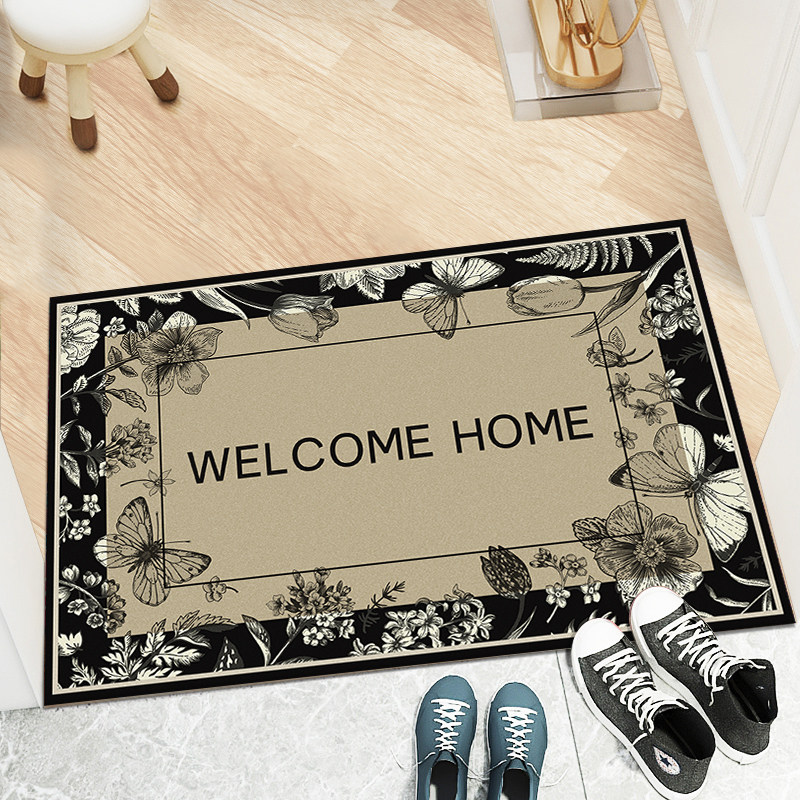 小香风70*100cm入户门垫轻奢简约防滑吸水可裁剪地毯浴室垫厨房垫,淘宝优惠券,粉丝福利购,淘宝优惠卷