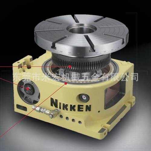 日研5AX-201分割器五轴加工中心四轴转台NIKKEN数控分度盘旋转 - 图1