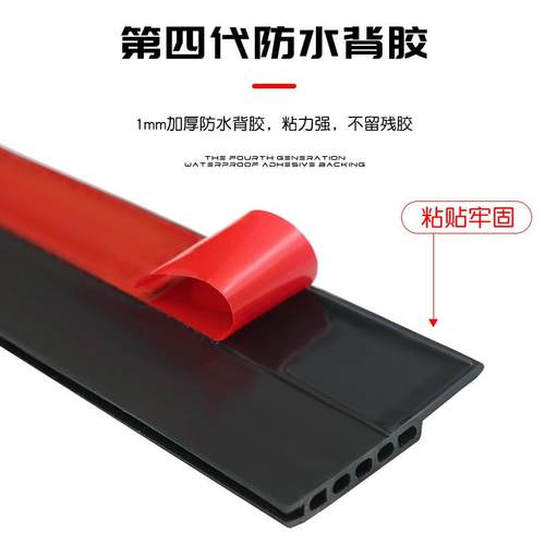跨境门缝门底密封条 防虫防尘隔音门档房门自粘型门底缝隙挡风条 - 图1