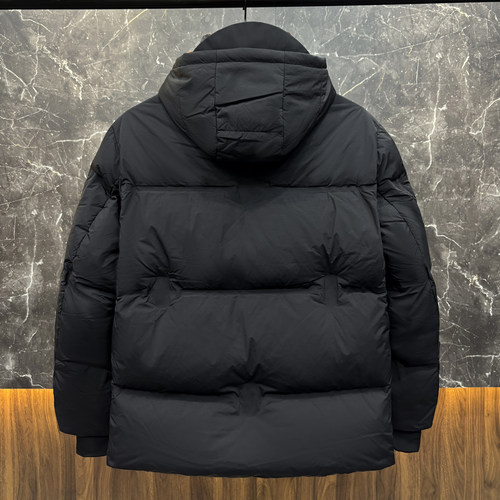 正品专柜撤柜95白鹅绒男士300克零下防寒高充绒量羽绒服男款加厚 - 图3