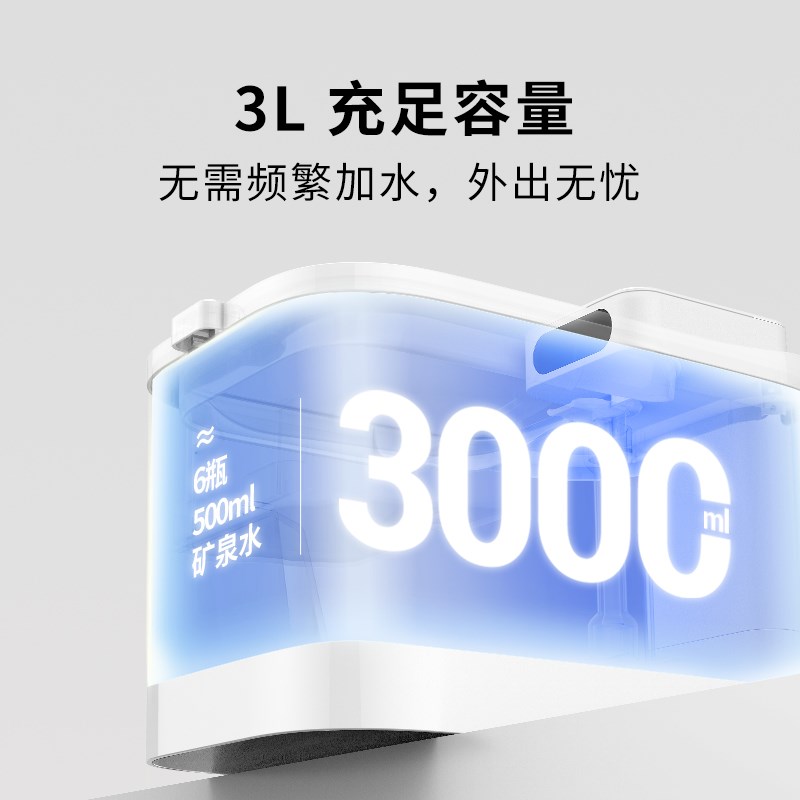 小佩智能无线饮水机MAX锂电款猫咪饮水机自动过滤宠物喝水器记录 - 图2