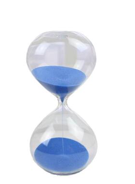 沙漏计时器 透明玻璃5/10/30分钟/60分钟沙漏 情人节 结婚礼物