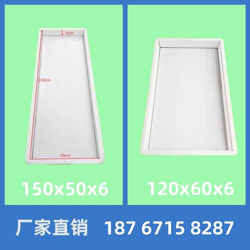 树脂桌面模具河流桌加厚长方形流沙桌全封闭DIY景观桌海洋桌模具 - 图2