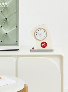 EMITDOOG乔迁新房玄关入户家居装饰品客厅电视柜创意时钟桌面摆件