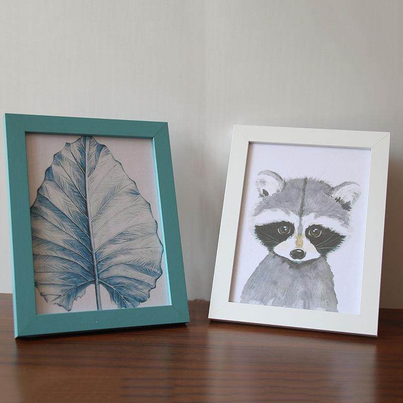 木质相框摆台挂墙6寸7寸8寸10寸12 16寸儿童创意简约相框A4画框,淘宝优惠券,粉丝福利购,淘宝优惠卷