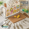 Knife holder storage rack magnetic integrated knife storage rack