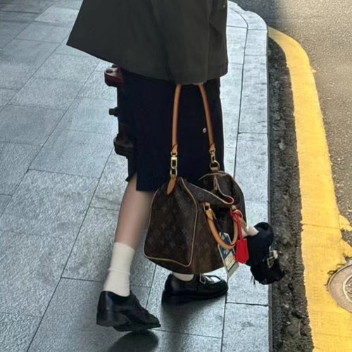 适用于lv speedy30肩带25老花包内胆包改造腋下替换单肩包带配件 - 图2