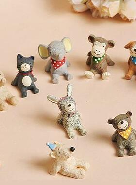 治愈系仰望星空动物摆件 网店拍照背景拍摄摄影 影楼拍图道具