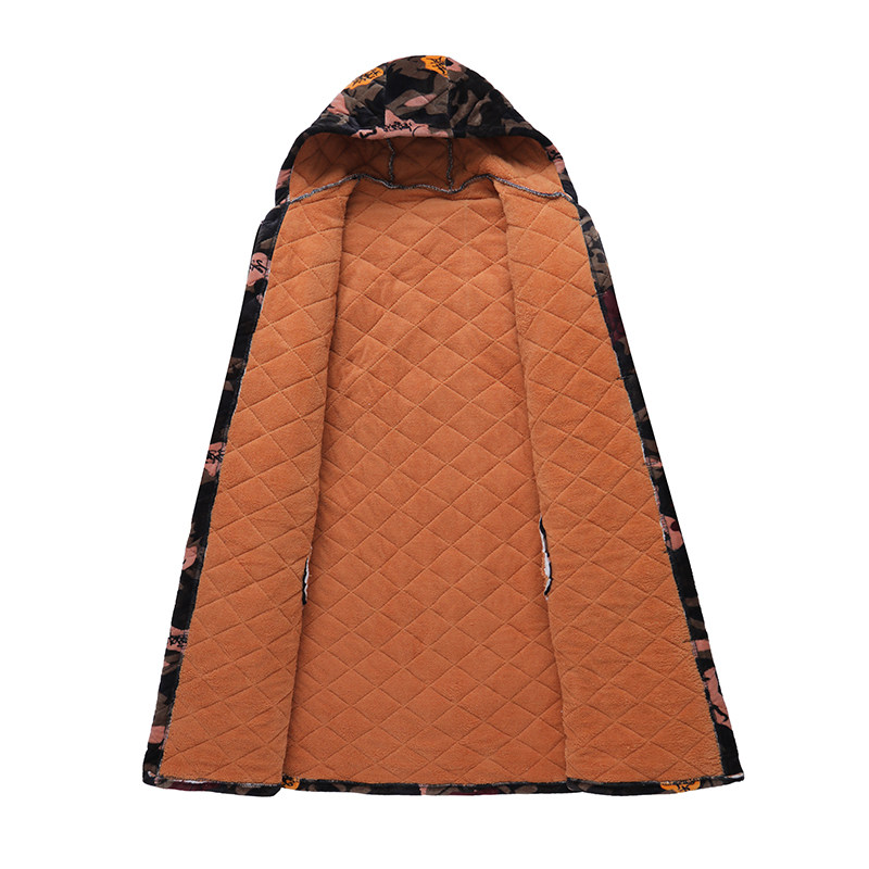 冬季新款男士加绒加厚棉衣罩衣围裙工作服防护保暖衣居家罩衣睡衣,淘宝优惠券,粉丝福利购,淘宝优惠卷