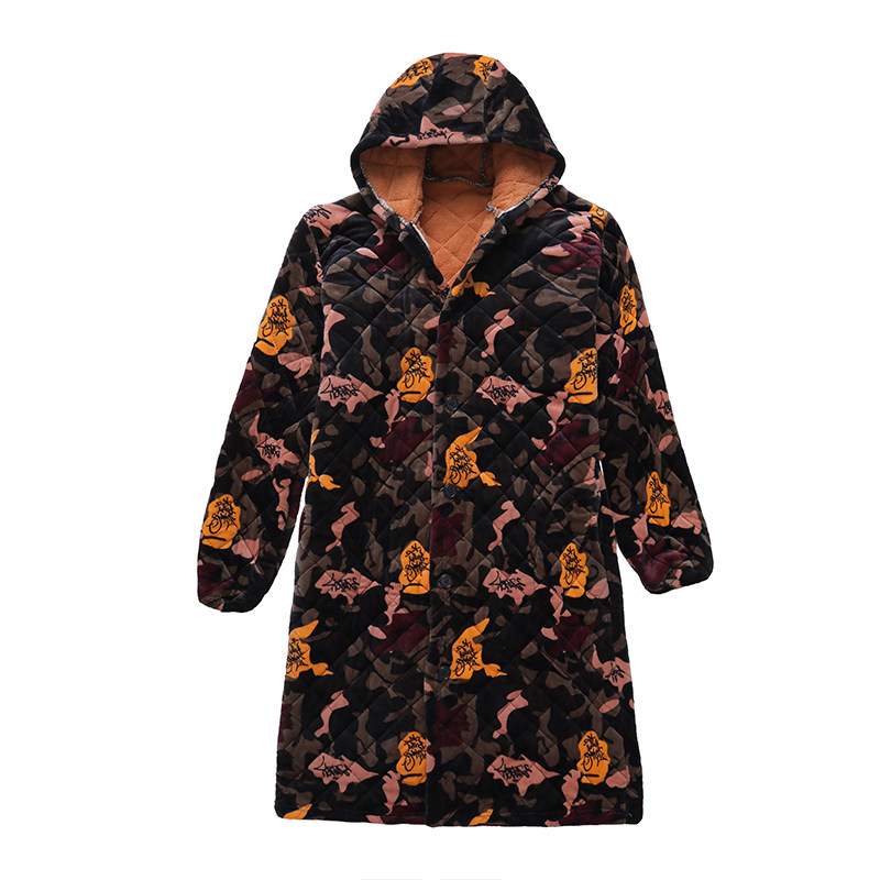 冬季新款男士加绒加厚棉衣罩衣围裙工作服防护保暖衣居家罩衣睡衣,淘宝优惠券,粉丝福利购,淘宝优惠卷