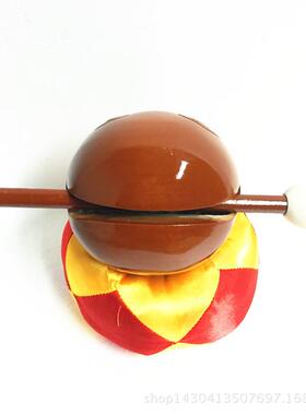 佛堂佛具法器木鱼3.5寸木鱼樟木厂家直销45678