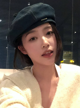 猫仔kitten小铁标牛仔贝雷帽