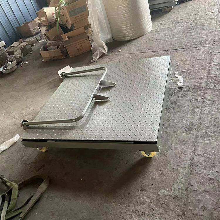 手推移动电子磅秤1-2吨带滚轮小推车地磅1.2*1.5m移动电子平台秤,淘宝优惠券,粉丝福利购,淘宝优惠卷