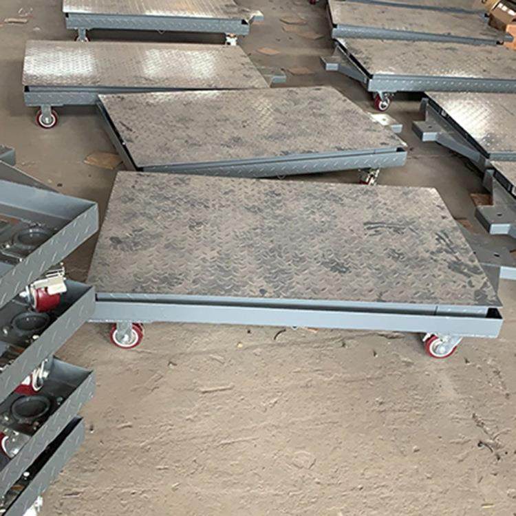 手推移动电子磅秤1-2吨带滚轮小推车地磅1.2*1.5m移动电子平台秤,淘宝优惠券,粉丝福利购,淘宝优惠卷