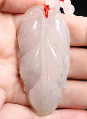 天然28*58*8mm 36g玉石挂牌 桂林鸡血玉石吊牌 高端上朗料玉化红