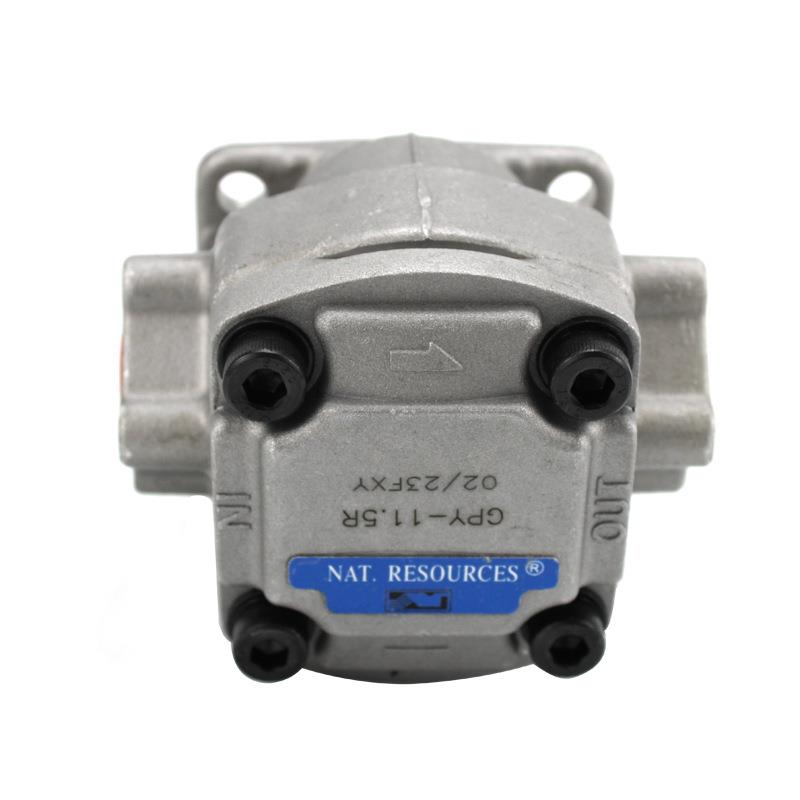 新款微型高压齿轮泵HGP-1A-F4/6/8RHGP-2AHGP-3AGPY高压油泵 - 图1